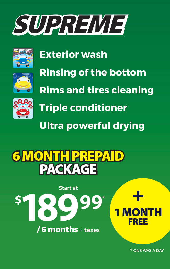 Supreme-DRUMMOND-ANG-FORFAIT-PREPAYE Wash Menu